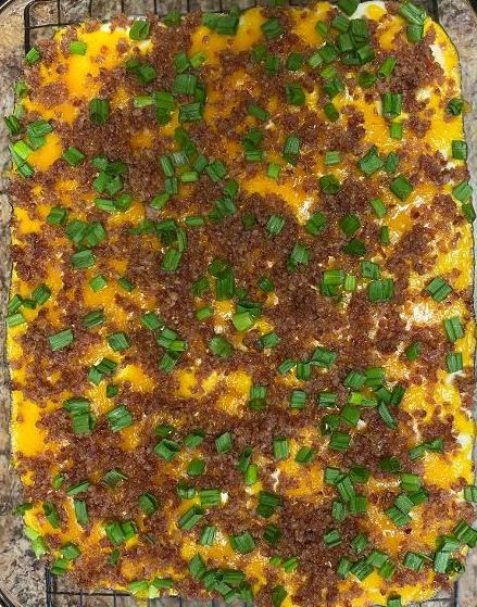 MAKE AHEAD BACON MASHED POTATOES