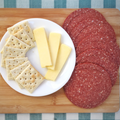 Beef Bologna offered at WP Meat Co in Enfield, Illinois.