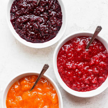 Flavored jams offered at WP Meat Co in Enfield, Illinois.
