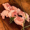 Chicken Backs and Necks at WP Meat Co in Enfield, Illinois.