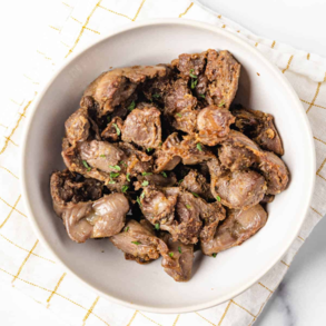 Chicken Gizzards offered at WP Meat Co in Enfield, Illinois.