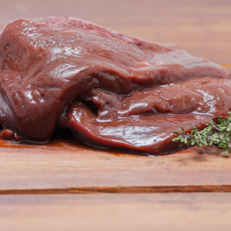 lamb liver offered at WP Meat Co in Enfield, Illinois.