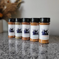 Low salt seasoning by "the Jay Effect" offered at WP Meat Co in Enfield, Illinois.