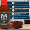 Peach Buzz BBQ offered at WP Meat Co in Enfield, Illinois.