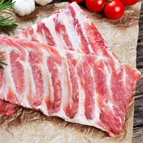 Pork Baby back ribs offered at WP Meat Co in Enfield, Illinois.