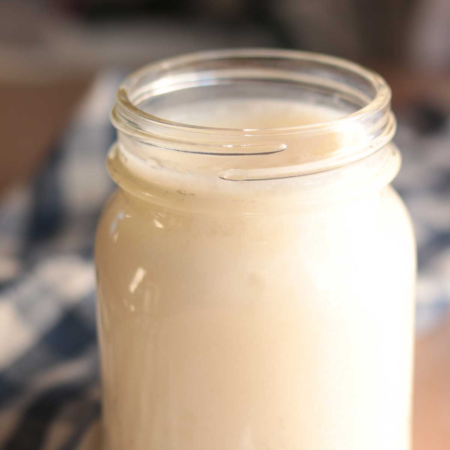 Pork lard offered at WP Meat Co in Enfield, Illinois.