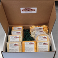 Small cheese blocks offered at WP Meat Co in Enfield, Illinois.
