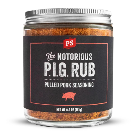 PIG Rub offered at WP Meat Co in Enfield, Illinois.
