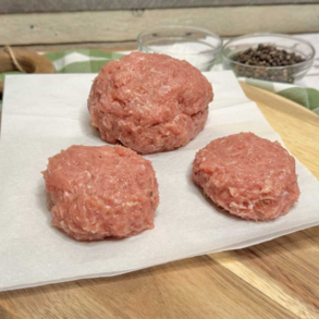 Turkey Breakfast Sausage at WP Meat Co in Enfield, Illinois.
